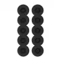 Jabra Pro9400 nahast kõrvapadjad, Kõrvapadi, Nahk, Must