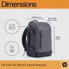 HP Travel 25 Liter 15.6 Iron hall Laptop Backpack, seljakott, 39,6 cm (15,6 tolli), 860 g