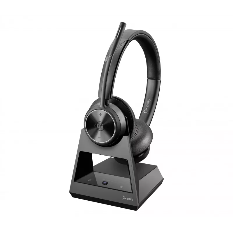 HP Poly Savi 7320 UC Stereo Microsoft Teams Certified DECT 1880-1900 MHz Peakomplekt