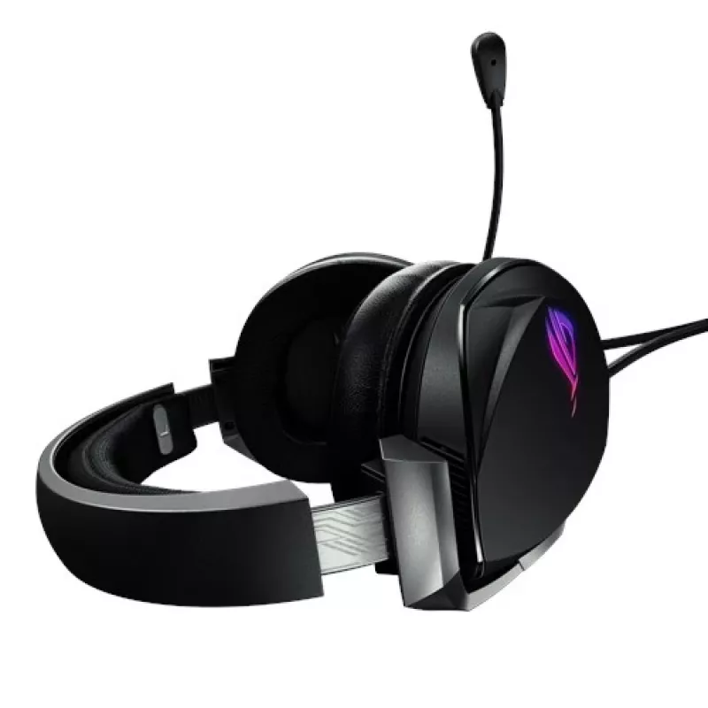 ASUS ROG Theta 7.1 peakomplekt Juhtmega ühendatud Peakomplekti rihm Mängimine USB USB-C Must