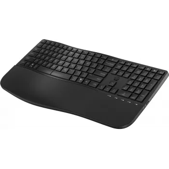 HP 685 Comfort Dual-Mode klaviatuur, QWERTY, täissuuruses (100%), juhtmevaba, RF-juhtmevaba + Bluetooth, membraan, QWERTY, must