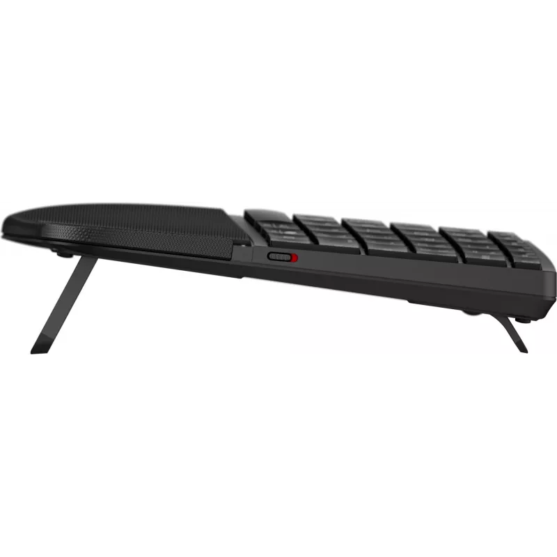 HP 685 Comfort Dual-Mode klaviatuur, QWERTY, täissuuruses (100%), juhtmevaba, RF-juhtmevaba + Bluetooth, membraan, QWERTY, must