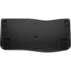 HP 685 Comfort Dual-Mode klaviatuur, QWERTY, täissuuruses (100%), juhtmevaba, RF-juhtmevaba + Bluetooth, membraan, QWERTY, must