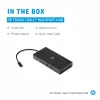 USB-C Multi Port Hub HP Travel – HP 1C1Y5AA, USB-C host, HDMI 2.0, VGA, 1×RJ-45, 2×USB-A 3.2 Gen1, 2×USB 2.0, MicroSD lugeja, must