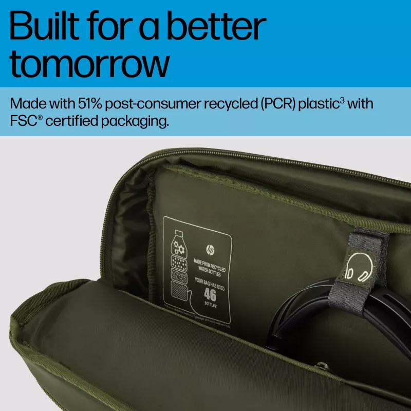 Messenger case HP 15.6-inch Modular Laptop Bag 39.6 cm 1.14 kg monokromaatiline