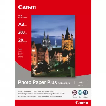 Canon SG-201 poolläikiv fotopaber Plus A3 - 20 lehte, 260 g/m², A3 (297 x 420 mm)