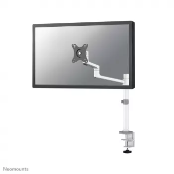 Neomounts DS60-425WH1 Monitori käsi 17-27 tolli - ruumi säästev, Klambriga/Keermestatud, 8 kg, 43,2 cm (17 tolli), 68,6 cm (27 tolli), 100 x 100 mm, Valge