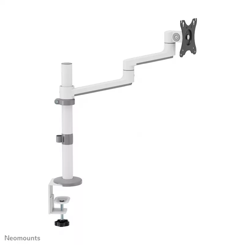 Neomounts DS60-425WH1 Monitori käsi 17-27 tolli - ruumi säästev, Klambriga/Keermestatud, 8 kg, 43,2 cm (17 tolli), 68,6 cm (27 tolli), 100 x 100 mm, Valge