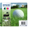 Epson Golf ball Multipack 4-värvi 34XL DURABrite Ultra Ink, suur (XL) saagis, must, tsüaan, magenta, kollane, pigmendipõhine tint, 16,3 ml, 10,8 ml, 1 tk