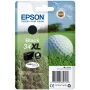 Epson Golf ball üksikpakend must 34XL DURABrite Ultra tint, kõrge (XL) saagis, must, pigmendipõhine tint, 16,3 ml, 1 tk, 1100 lehekülge