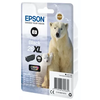 Epson Polar bear Singlepack Photo Must 26XL Claria Premium Ink
