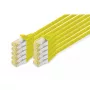 DIGITUS patch-kaabel - CAT6a - S/FTP - Snagless - 1m - kollane - 10 tk