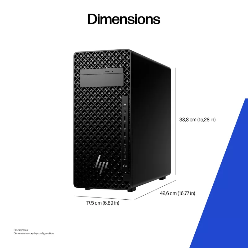 HP Z2 Tower G1i Intel Core Ultra 9 285K 64 GB DDR5-SDRAM Windows 11 Pro Tööjaam AI Tööjaam, AI PC