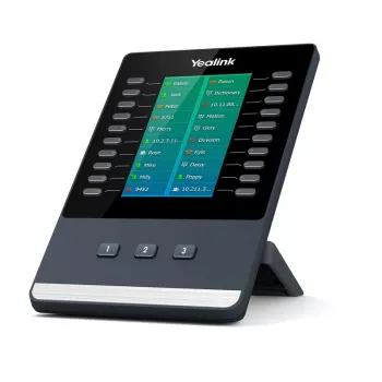 Yealink EXP50 IP-lisamoodul must, hall 23 nuppu