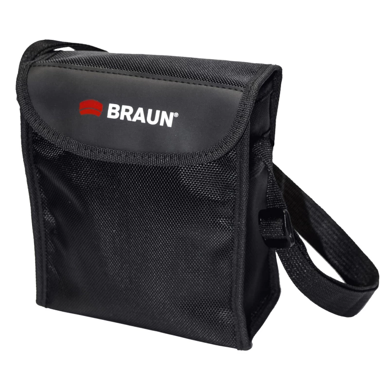 Braun Compagno 10 x 50 WP binokkel BAK-4 katusprisma Must