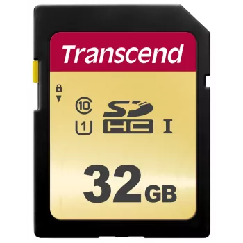 TRANSCEND Sdhc kaart 500s 32GB Uhs-i U1 Mlc