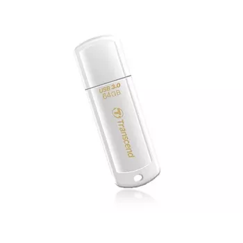 TRANSCEND Jetflash 730 - 64 GB USB-mälupulk - USB 3.0 - valge