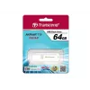 TRANSCEND Jetflash 730 - 64 GB USB-mälupulk - USB 3.0 - valge