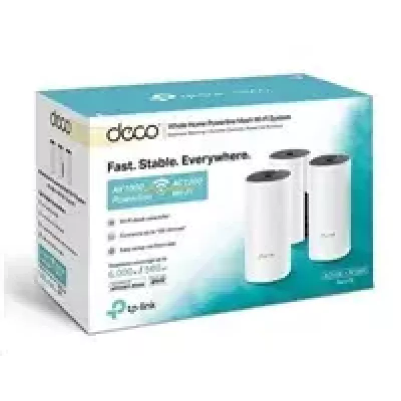 TP-Link AC1200 + AV1000 kogu kodu hübriidne Mesh Wi-Fi süsteem, 3-pakk