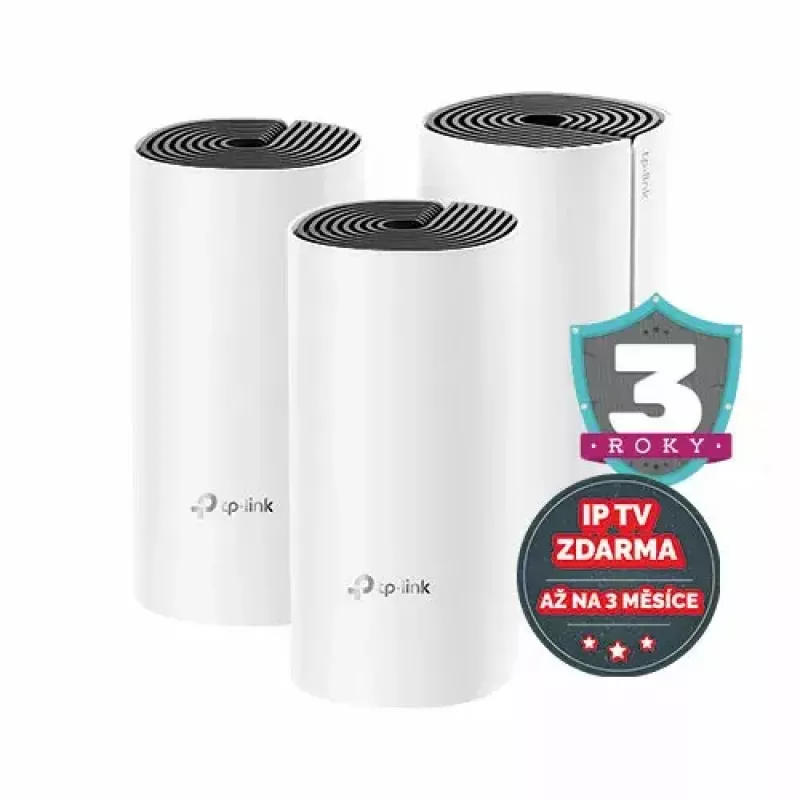 TP-Link AC1200 + AV1000 kogu kodu hübriidne Mesh Wi-Fi süsteem, 3-pakk