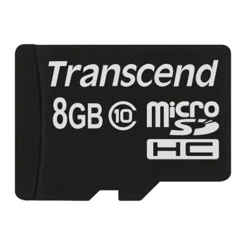 Transcend 8 GB MicroSDHC Class 10 välkmälu TS8GUSDC10