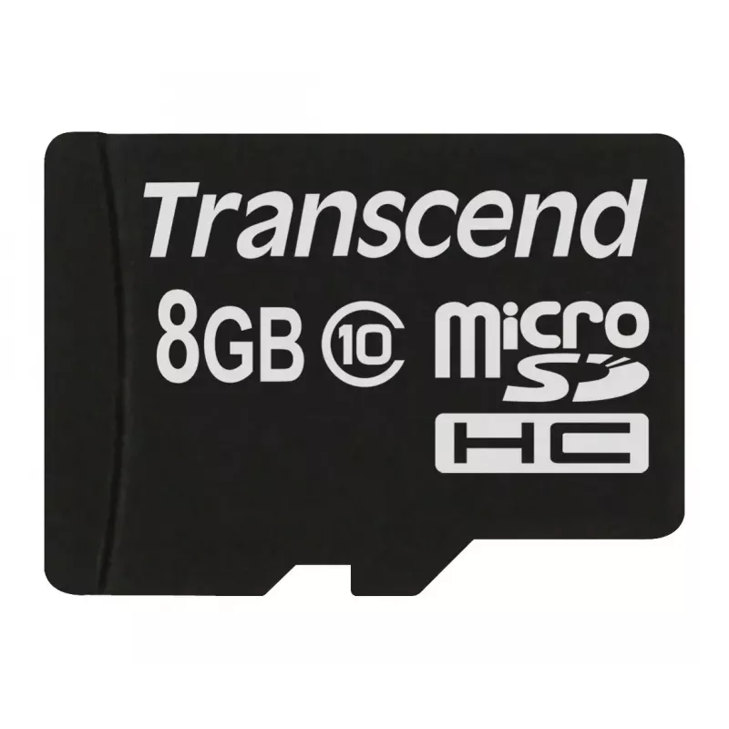 Transcend 8 GB MicroSDHC Class 10 välkmälu TS8GUSDC10