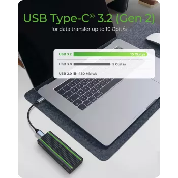 ICY BOX IB-1824ML-C31 SSD korpus must M.2