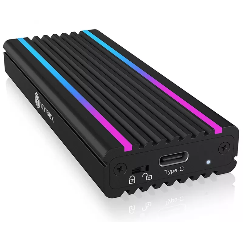 ICY BOX IB-1824ML-C31 SSD korpus must M.2