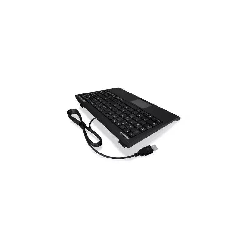 KeySonic ACK-540U+ (DE) klaviatuur kontorile USB QWERTZ saksa must