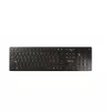 CHERRY DW 9100 SLIM klaviatuur Hiir kaasas Universaalne RF juhtmevaba + Bluetooth QWERTZ Šveitsi must