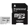 TRANSCEND Micro SDHC Card 300S 16GB UHS-I U1 adapteriga