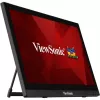 Viewsonic TD1630-3 arvutimonitor 39,6 cm (15,6 tolli) 1366 x 768 pikslit HD LCD puuteekraaniga mitme kasutaja jaoks must
