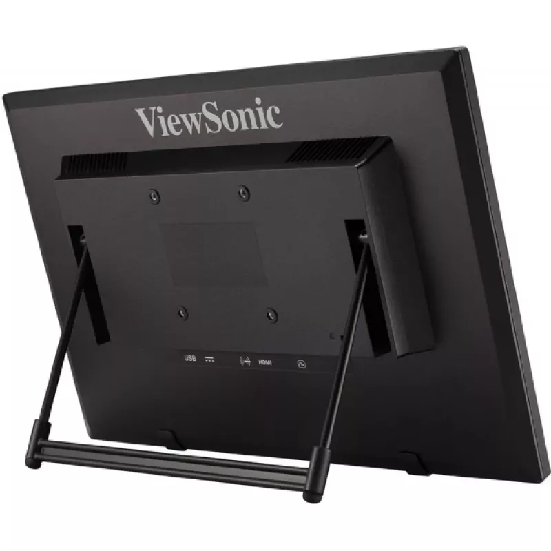 Viewsonic TD1630-3 arvutimonitor 39,6 cm (15,6 tolli) 1366 x 768 pikslit HD LCD puuteekraaniga mitme kasutaja jaoks must