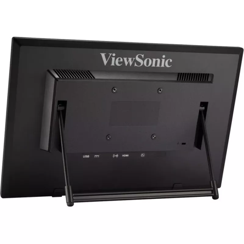 Viewsonic TD1630-3 arvutimonitor 39,6 cm (15,6 tolli) 1366 x 768 pikslit HD LCD puuteekraaniga mitme kasutaja jaoks must