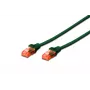 DIGITUS paranduskaabel - CAT6 - U/UTP - kinnikiilujas - Cu - 0,25 m - Roheline