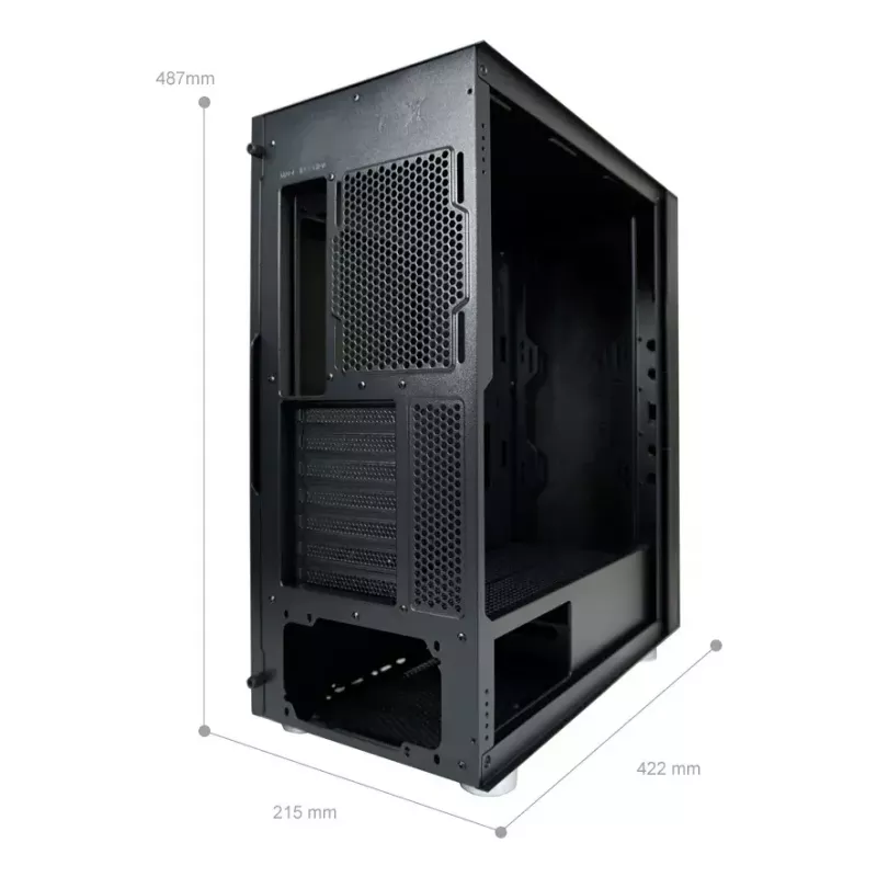 PC korpus LC-Power LC-8000B-ON Midi Torn Must