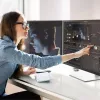 ALOGIC lauamonitor - Clarity Max Touch - 32-tolline puuteekraan - 3840x2160 (4K UHD) USB-C toite ja veebikaameraga