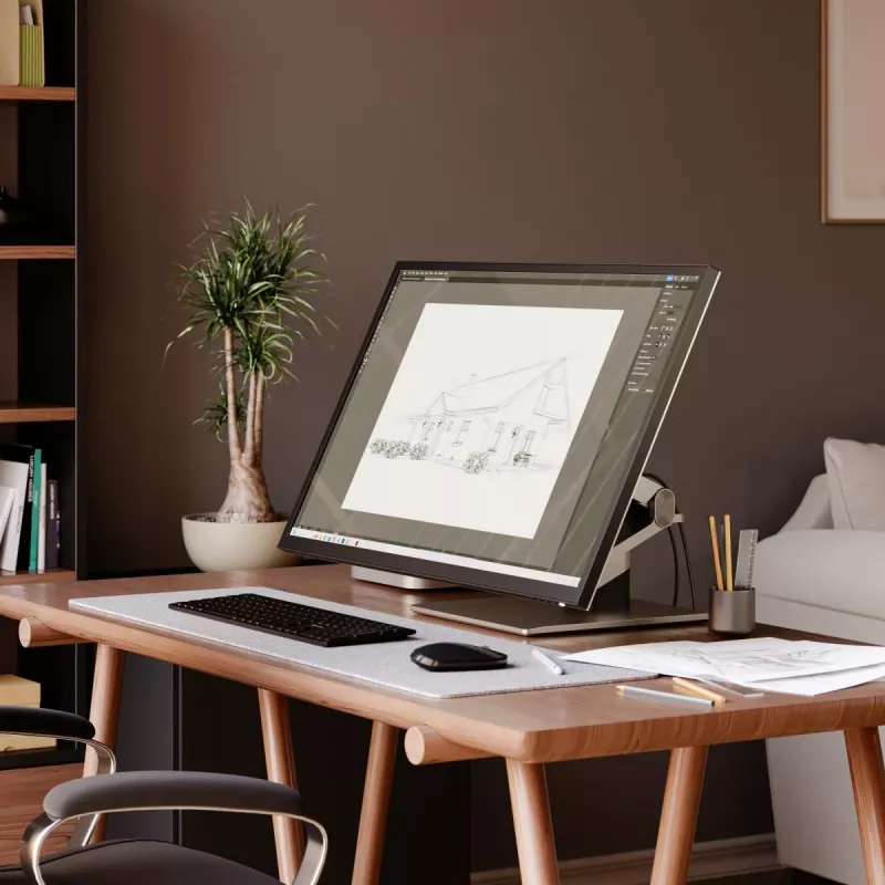 ALOGIC lauamonitor - Clarity Max Touch - 32-tolline puuteekraan - 3840x2160 (4K UHD) USB-C toite ja veebikaameraga