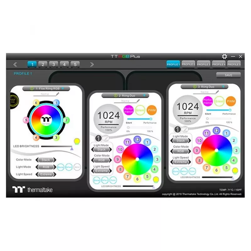 THERMALTAKE Vesijahutuse lisavarustus - Floe DX RGB 240 TT Premium Edition