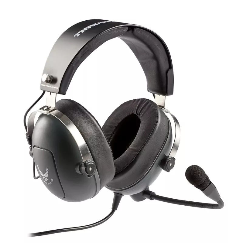 Thrustmaster T.Flight U.S. Air Force Peakomplekt Juhtmega Peapael Lennundus/Õhuliikluse juhtimine Must, Hall
