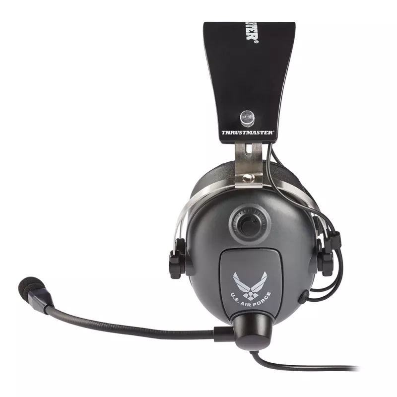 Thrustmaster T.Flight U.S. Air Force Peakomplekt Juhtmega Peapael Lennundus/Õhuliikluse juhtimine Must, Hall