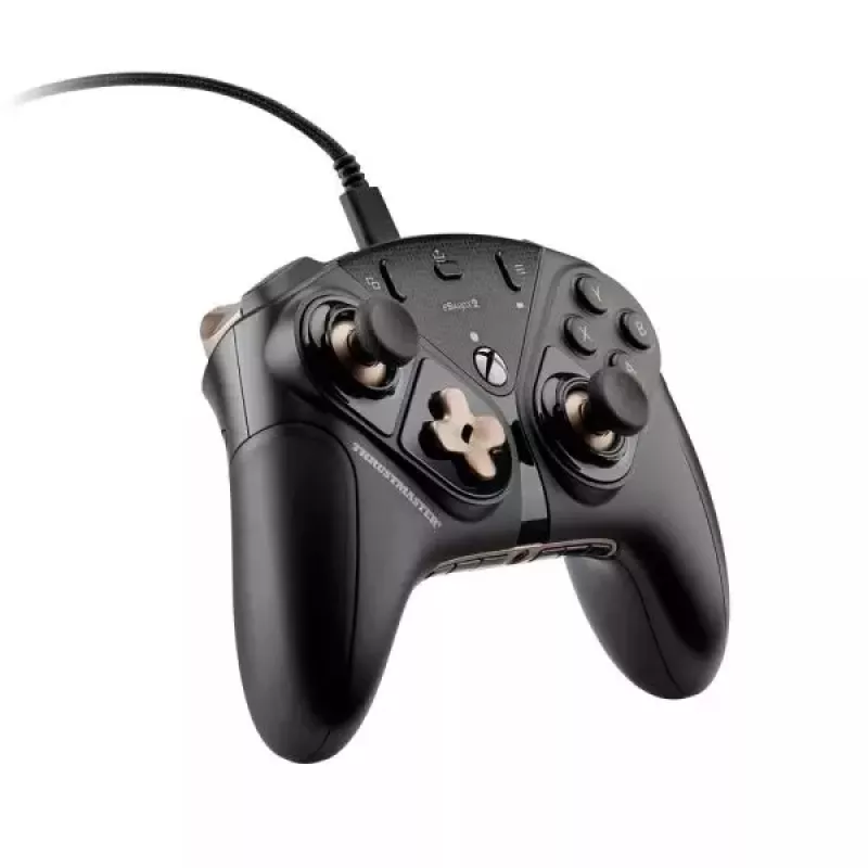 Thrustmaster D-IPPON D-pad moodul, PC, Xbox One, Xbox Series S, Xbox Series X, D-pad, Must, Kuldne, 1 tk, 133 mm, 50 mm