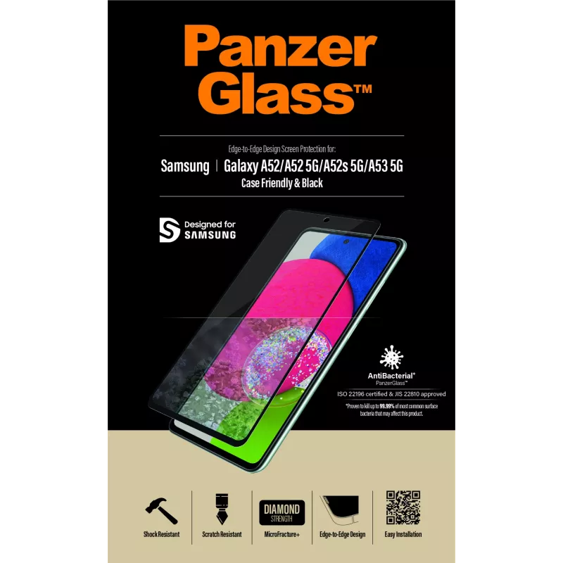 PanzerGlass ® Ekraanikaitse Samsung Galaxy A52 | A52 5G | A52s 5G | A53 5G