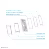 Neomounts WL15-650WH1 Tahvelarvuti seinahoidik 9,7–11 tolli – lukustatav