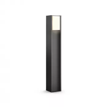 Philips Hue Valge Turaco välispost 1647493P0, nutikas postvalgusti, Bluetooth/Zigbee, antratsiit, LED, alumiinium, E27