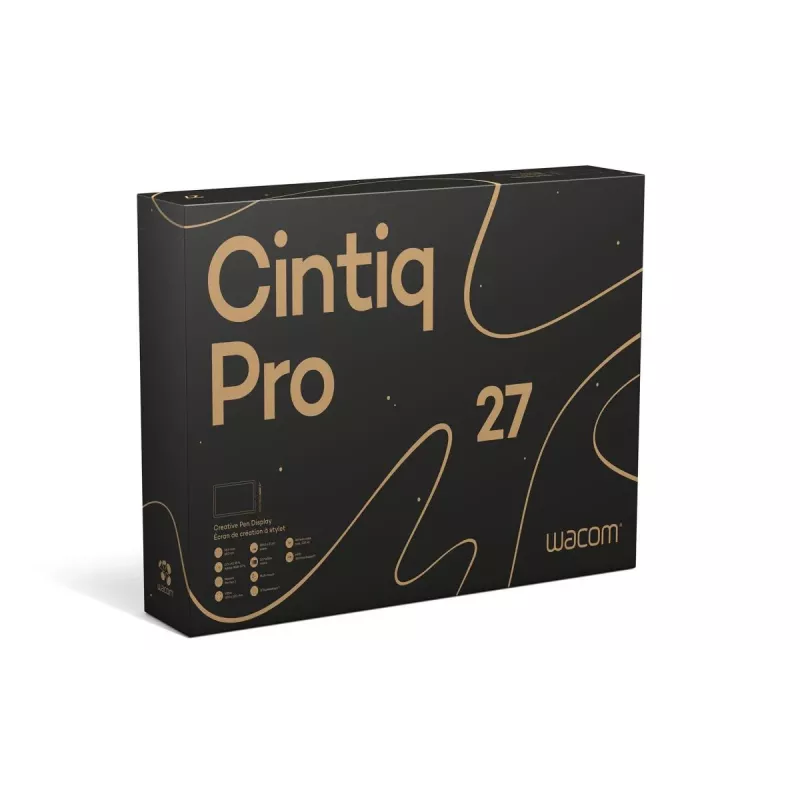 WACOM Pen Display - Cintiq Pro 27 - 27 tolli - 3840x2160 (4K UHD) - koos alusega