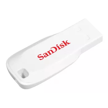 WESTERN DIGITAL SanDisk Cruzer Blade - 16 GB USB-mälupulk - USB 2.0 - valge