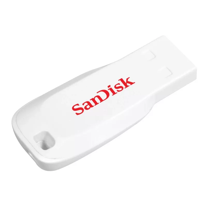 WESTERN DIGITAL SanDisk Cruzer Blade - 16 GB USB-mälupulk - USB 2.0 - valge