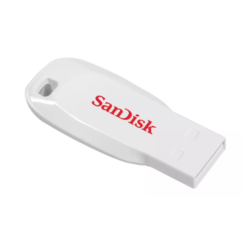 WESTERN DIGITAL SanDisk Cruzer Blade - 16 GB USB-mälupulk - USB 2.0 - valge