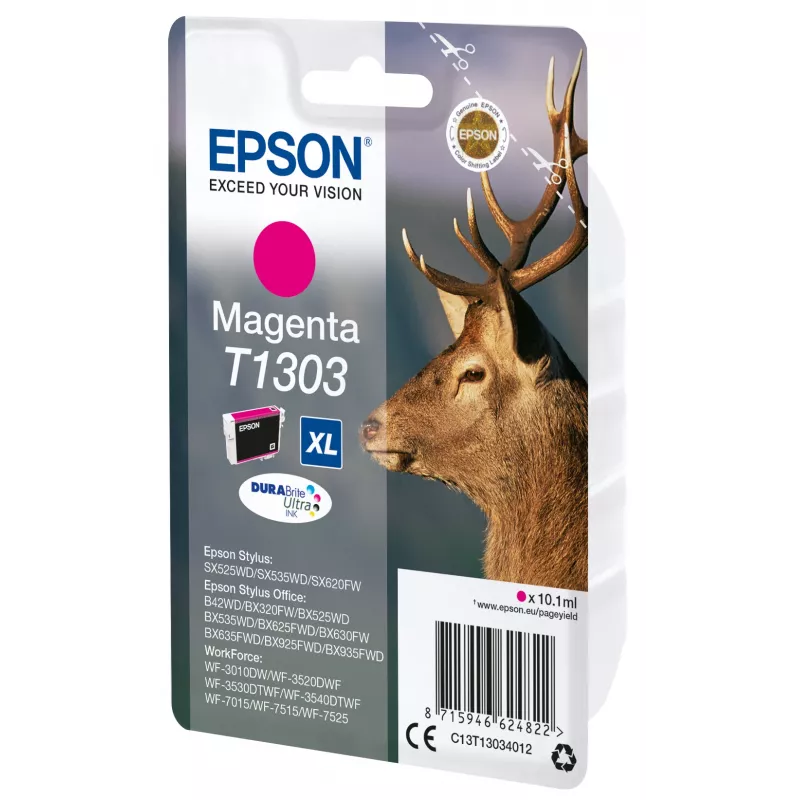 Epson Stag üksikpakend magenta T1303 DURABrite Ultra tint